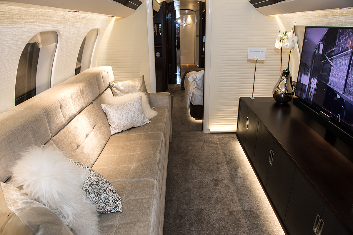 cabina Bombardier Global 7000